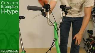 Brompton H-Bar, Most Upright Handlebar