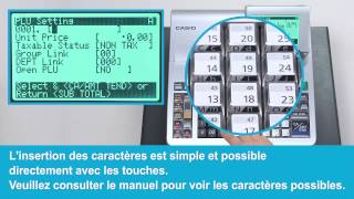 SE-S3000/SE-S400/S800/S900/S3000/PCR-T500/PCR-T500L/T520L - Setting PLUs-French