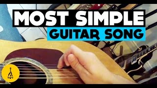 Most Simple Guitar Song | Easiest Song To Play On Guitar For Beginners Acoustic