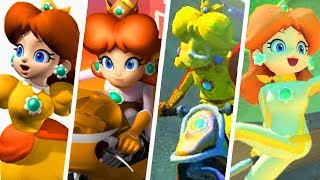 Evolution of Princess Daisy in Mario Kart Games (2003 - 2018)