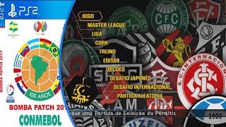 PES 2017 PS2 - Bomba Patch CONMEBOL (Brasileirao Serie A, B, C, D) Download ISO and Review
