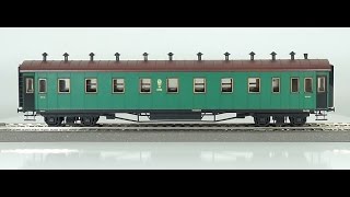 обзор масштабная модель железная дорога № 31/103 пассажирский вагон егоровец 1:87 (В. Нетужилов)