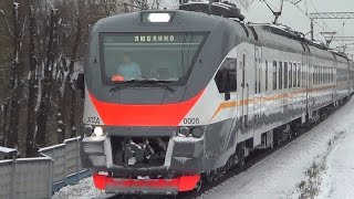 Электропоезд ЭП2Д-0008 "ЦППК" платформа Депо