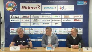 VÍTKOVICE TV 894: Ohlasy trenérů po zápase Vítkovice - Hradec Králové
