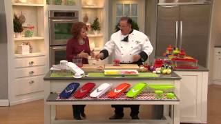 Genius Speed Slicer Plus with Storage Container with David Venable