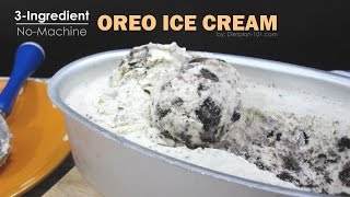 No-Machine Oreo Ice Cream with 3 Ingredients | Dietplan-101.com
