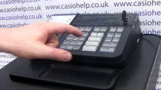 Casio SE-S10 / PCR-T280 Instructions: Set Department Unit Price