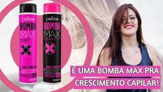 BOMBA MAX - CRESCIMENTO ACELERADO DAS MADEIXAS ?‍?
