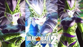 Female Cell Gameplay - DB Xenoverse 2 Mods (ドラゴンボール ゼノバース2)