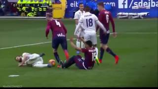 Soccer/Football Fail: Nacho Fernandez Dive - Eibar vs Real Madrid 1-4 - La Liga 04.03.2017