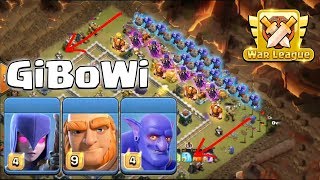 TH12 CWL GiBoWi Attack 2019! Destroyer GiBoWi 3Star 3 inferno TH12 War Bases | Clash Of Clans