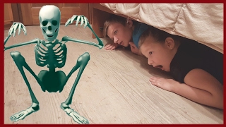 ☀СКЕЛЕТ Атакует Bad baby Вредные детки☀HAUNTED SKELETON ATTACKS Bad Baby