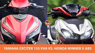 So sánh Yamaha Exciter 155 VVA và Honda Winner X ABS: Đâu là THỦ LĨNH? |Yêu Xe|