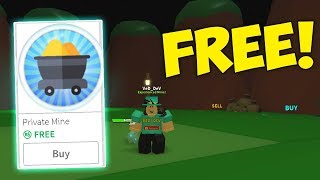 FREE PRIVATE MINE IN MINING SIMULATOR! (2018)