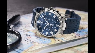Hands-on: The new BREGUET Marine Chronographe 5527