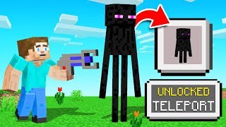 We TURNED MOBS Into ITEM PETS! (Minecraft)
