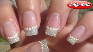 ▶ Самый быстрый и легкий френч / Экспресс маникюр