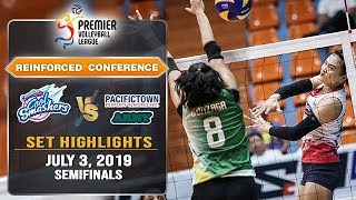 Creamline vs. PacificTown-Army | Set 2 Highlights - July 3, 2019 | #PVL2019
