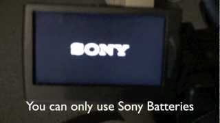 It's all in the chip Sony Camera Battery