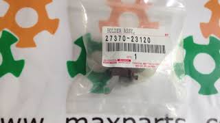 2737023120 щетки генератора Toyota Corolla Auris Yaris Prado 120 Fortuner Hiace Hilux