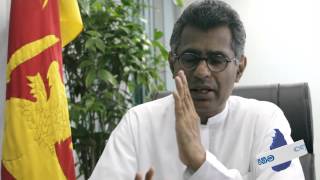 අමාත්‍ය පාඨලී චම්පික රණවක සමඟ 'මව්බිම' කළ සාකච්ඡාව