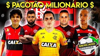 PACOTÃO MILIONÁRIO DO FLAMENGO: GABIGOL, LUAN, MIRANDA E MUITO MAIS - MERCADO DA BOLA 2019