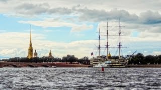 Санкт - Петербург, Речная Прогулка. Самостоятельное Путешествие,Ч.2