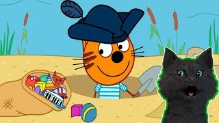 Три Кота: Сокровища пиратов №4 С ГОВОРЯЩИМ СУПЕР КОТОМ ( ИГРА для ДЕТЕЙ ) Три Кота: Развивающие игры