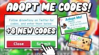 FREE PET CODES IN ADOPT ME! NEW UPDATE! PETS ARE FINALLY HERE! ROBLOX ADOPT ME