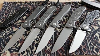 Meine Top 5 Titan Framelock Folder
