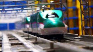 プラレール新幹線10 【車輌基地】 Plarail Shinkansen Trains 10