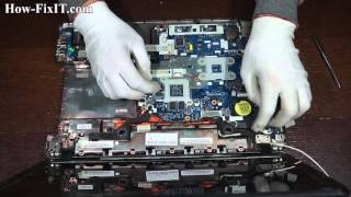 How to reassemble laptop Packard Bell TV11HC