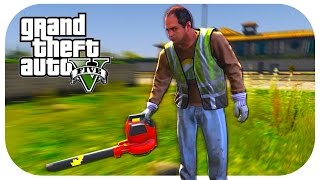 GTA 5 PC MODS - Gardener Job Mod 0.1.5 [GTA 5 Mod Showcase]