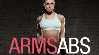Sexy Arms and Strong Core Workout (ABS, BICEPS, TRICEPS!!)