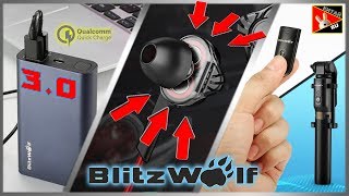 НАУШНИКИ С САБВУФЕРОМ! ТРИ КРУТЫХ ГАДЖЕТА от BlitzWolf !