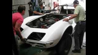 C3 Corvette (1969 Coupe) Body Removal