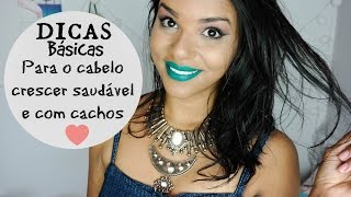 Bate Papo: Crescimento Saudável e com Cachos? + Dicas Transição Capilar