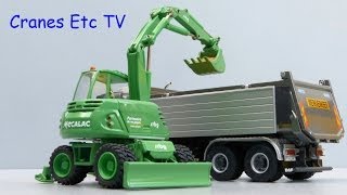 Conrad Mecalac 714MW Wheeled Excavator 'SRBG' by Cranes Etc TV