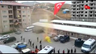 Polis Özel Harekat Hakkari'de ŞEHİDE SAYGI ATIŞI