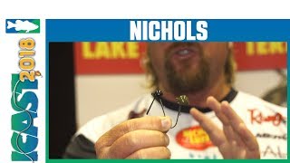 Nichols JT Kenney Magnum Ned Rig Jig Head with JT Kenney | iCast 2018