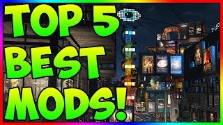 Fallout 4 - Top 5 Best Settlement Building Mods! (PS4, XB1, PC)