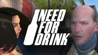Need for Drink - Gameplay Review - DRUNK HUSBAND VS WIFE (Steam Casual Drinking Game)