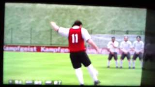ウイニングイレブン2012　(PSP)　無回転　ブレ球