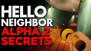 WALKING THROUGH WALLS - Hello Neighbor Alpha 2 Secrets