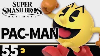 [SUPER SMASH BROS. ULTIMATE] PAC-MAN SHOWDOWN / MOVESET