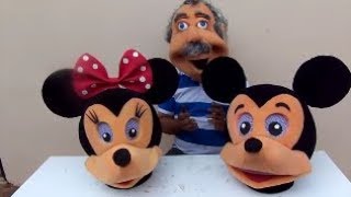 Mickey-como fazer o cabeção do Mickey e da Minnie