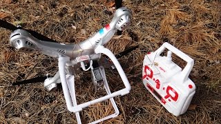 Замена антенн на квадрокоптере Syma X8G