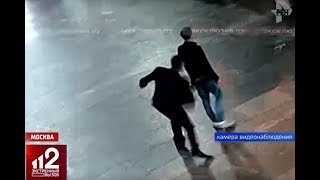 Убийца с ножом, устроил резню на Курском вокзале в Москве. Эксклюзив!