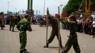 Разведка 56 ДШБ (показательное выступление)