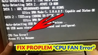 How to Fix CPU FAN ERROR FIX! RESOLVIDO 2019! - YouTube